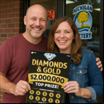 Michigan Couple Scratches Off $2 Million — On Their Damn Anniversary, No Less