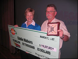 Eddie Nabors-Mega Millions Winner Image
